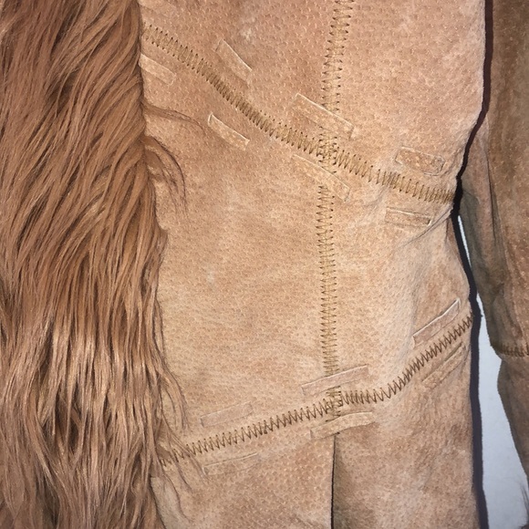 Vintage Y2K Mix It Suede Penney Lane Suede Jacket - Picture 3 of 13